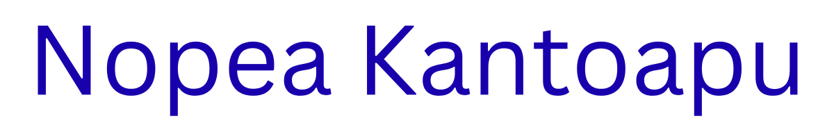 Nopea Kantoapu logo